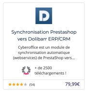 CyberOffice best seller dans sa catégorie sur prestashop Addons